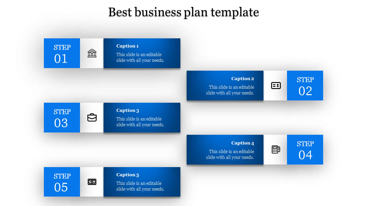 Best Business Plan Template PPT Presentation